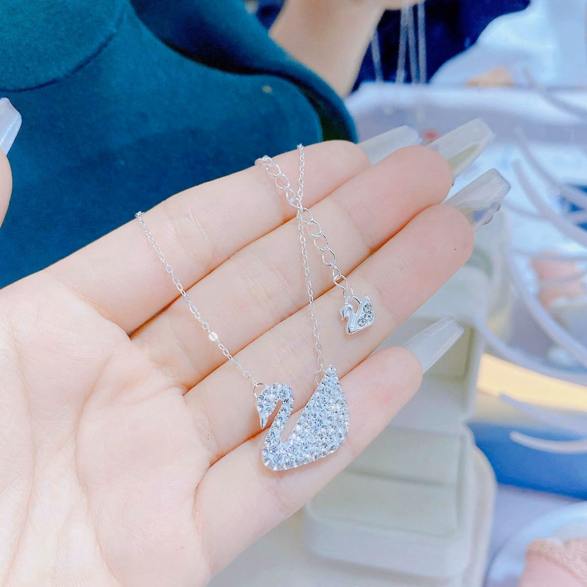 Dây Chuyền Thiên Nhiên Bạc Italy Nhập Khẩu - Thắng Giang - Ảnh 4