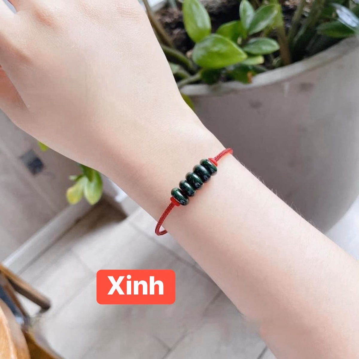 Vòng Tay Ngũ Điếu Ngọc Cẩm Thạch Sơn Thuỷ Xanh Lý - Thắng Giang - Ảnh 16