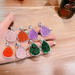 Mặt Dây Chuyền Hồ Ly Chúa Ngọc Thiên Nhiên Bọc Bạc Ta - Thắng Giang