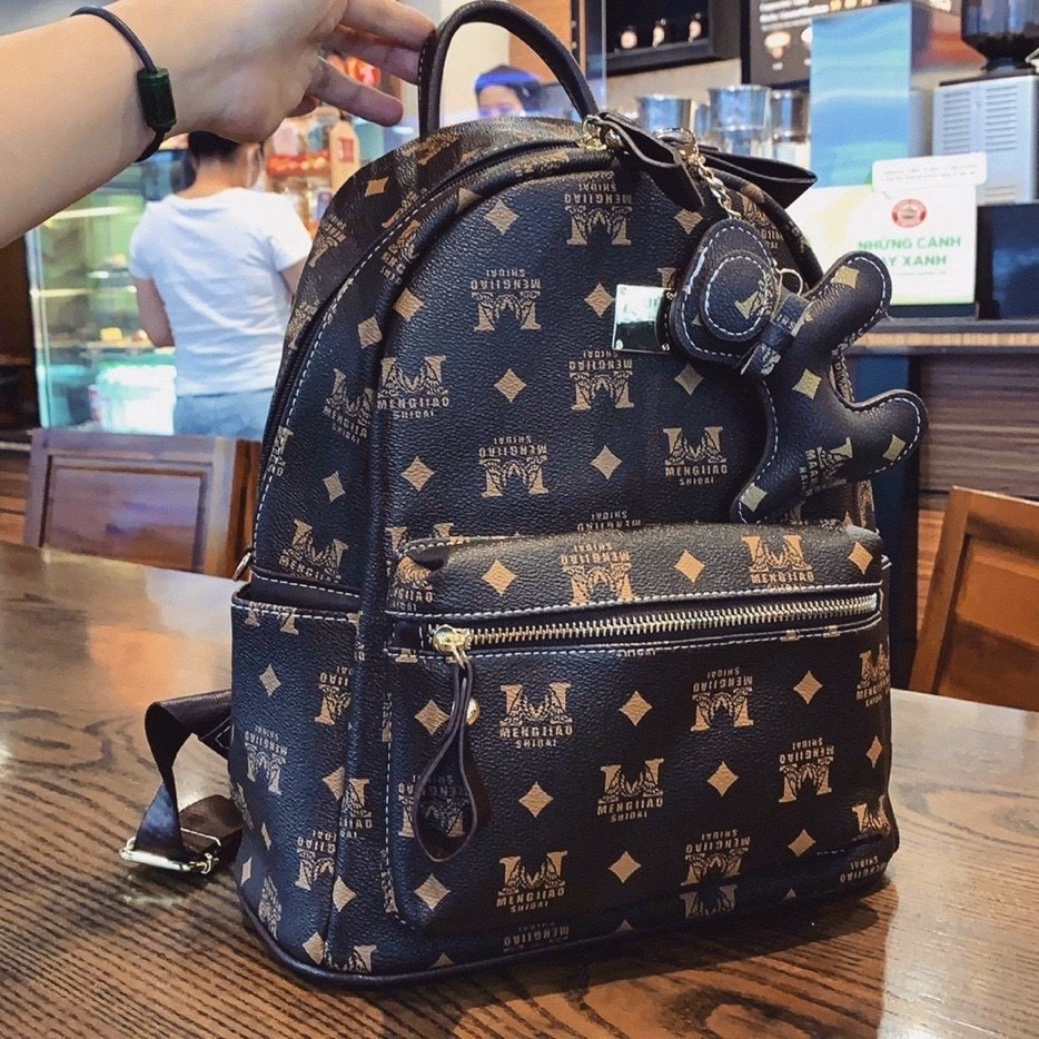 Balo Đi Học, Đi Chơi Đựng Được Sách Vở Size 32 Kèm Móc Treo Cún Pp324 - Pipi Store - Ảnh 3