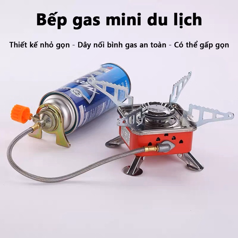 Bếp Ga Xếp Gọn Du Lịch Loại Có Dây - Gdn - Ảnh 3