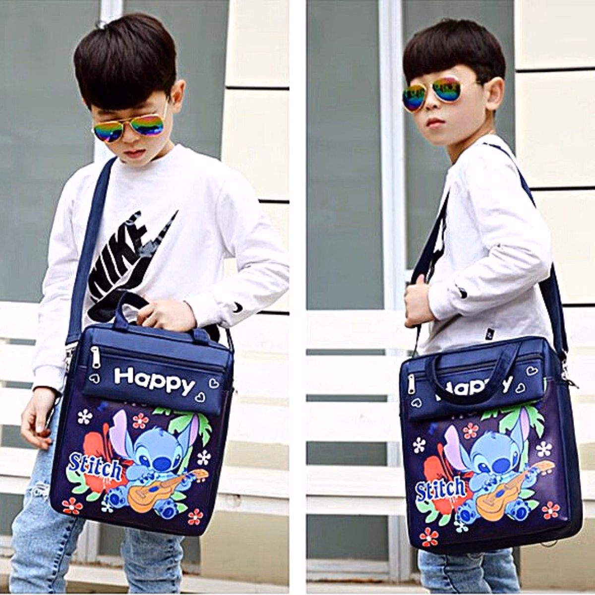 Túi Đeo Chéo Học Sinh Có Quai Xách Đeo Vai-Shop Mẹ Bống - Ảnh 14