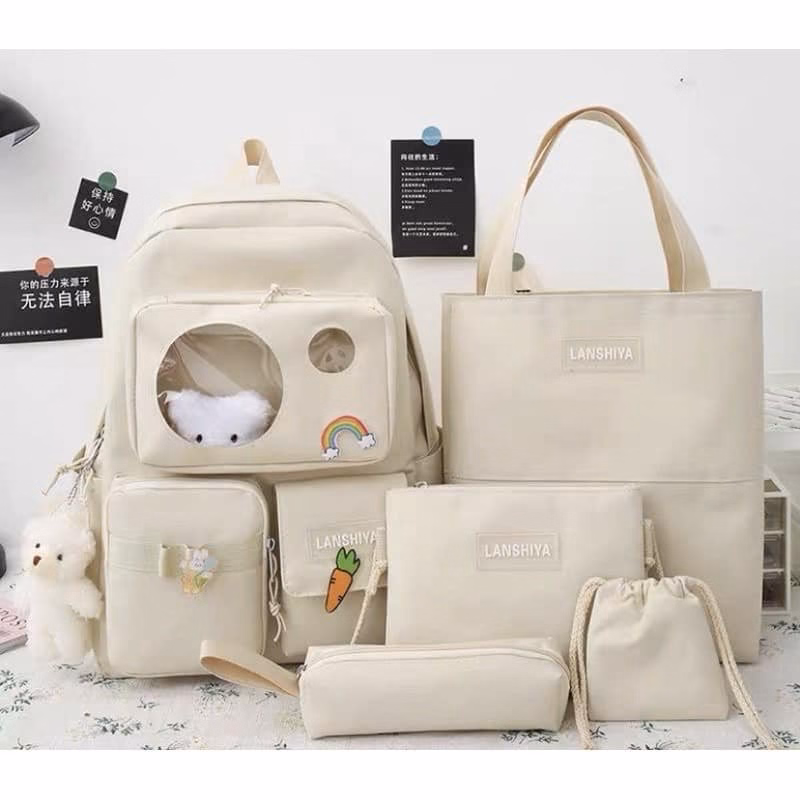 Set Balo 4 Món Phối Hộp Kiếng Demeibag Sa127 - Sam Store - Ảnh 5