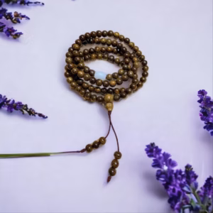 Vòng Tay Trầm Hương Tốc Phối Lu Thống Ngọc Cẩm Thạch Tuyp A - Thắng Giang