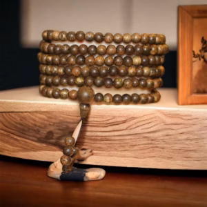 Vòng Tay Trầm Hương Tốc Thiên Nhiên 4 Ly 216 Hạt - Thắng Giang