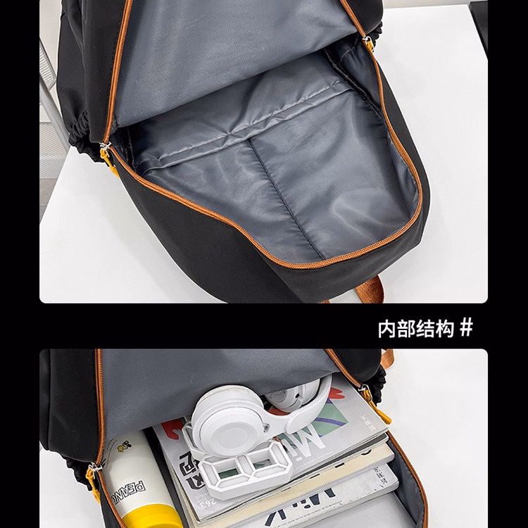 Balo Thời Trang Nam Nữ Nhiều Ngăn Chống Nước Tiện Dụng Wh338 - Winnie House - Ảnh 9