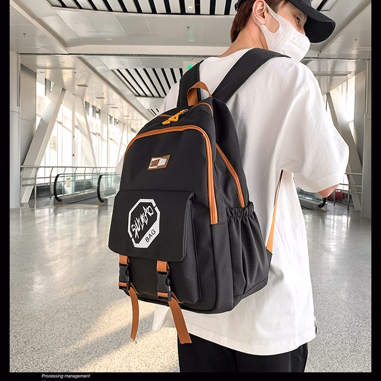 Balo Thời Trang Nam Nữ Nhiều Ngăn Chống Nước Tiện Dụng Pp338 - Pipi Store - Ảnh 14