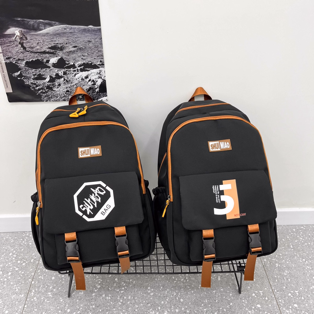 Balo Thời Trang Nam Nữ Nhiều Ngăn Chống Nước Tiện Dụng Pp338 - Pipi Store