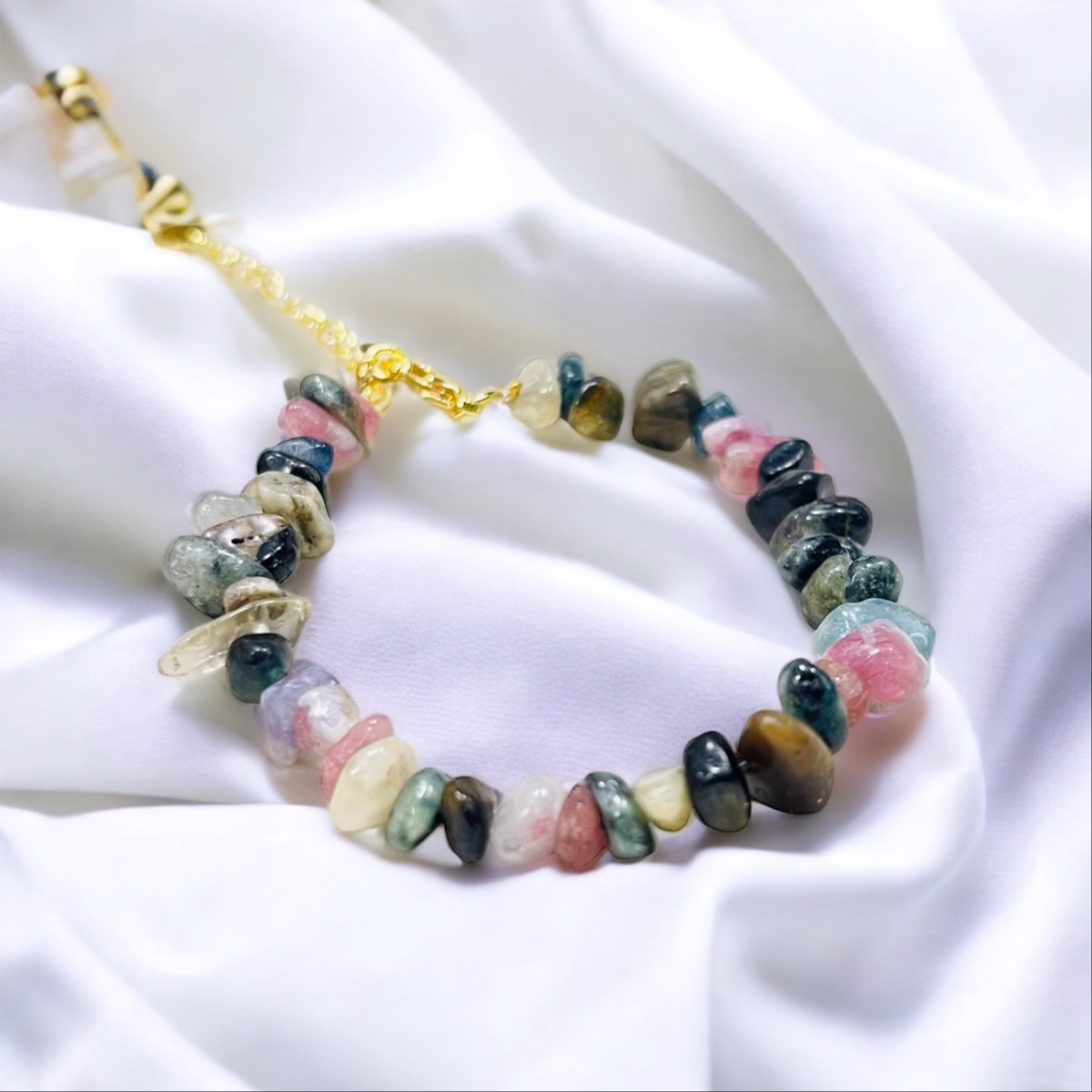 Vòng Tay Đá Tourmaline Thiên Nhiên - Thắng Giang - Ảnh 4