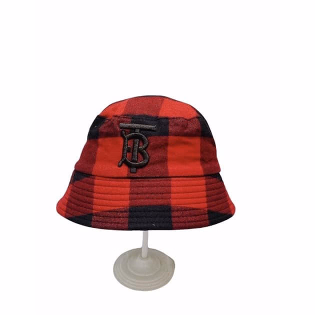 Mũ Bucket Vành Cụp Unisex Caro Sọc Vải Nỉ Thêu Chữ B Sa150 - Sam Store - Ảnh 5