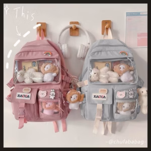 Balo Học Sinh Chữ Xia Phối Lưới