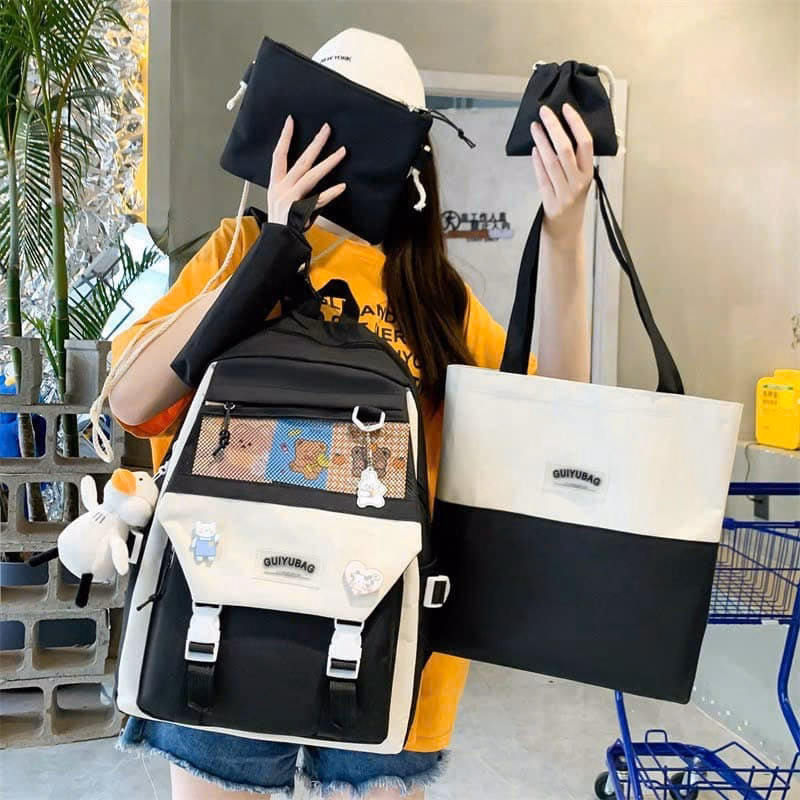 Set Balo 4 Món The Day Vừa A4 Thời Trang Sa152 - Sam Store - Ảnh 6