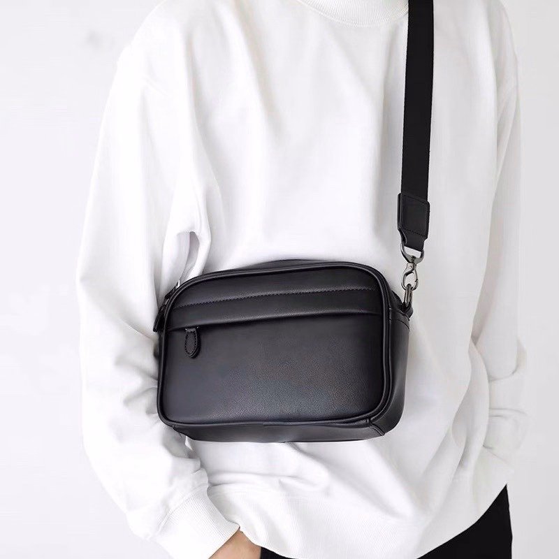 Túi Đeo Chéo, Đeo Vai Nam Nhiều Ngăn Đựng Điện Thoại Phong Cách Wh341 - Winnie House - Ảnh 6