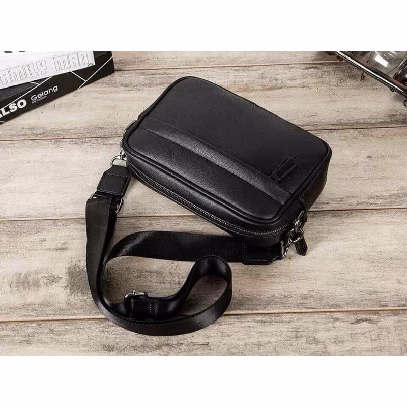 Túi Đeo Chéo, Đeo Vai Nam Nhiều Ngăn Đựng Điện Thoại Phong Cách Wh341 - Winnie House - Ảnh 5