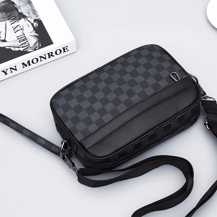 Túi Đeo Chéo, Đeo Vai Nam Nhiều Ngăn Đựng Điện Thoại Phong Cách Wh341 - Winnie House - Ảnh 7