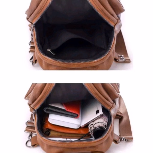 Balo Nữ Mini Nhỏ Gọn Thời Trang Du Lịch Đi Chơi Phong Cách Cá Tính - Shop Mẹ Bống - Ảnh 13