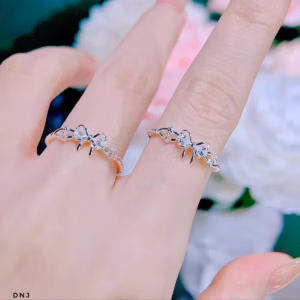 Nhẫn Hình Trái Tim Bạc Ta Cao Cấp Có Thẻ Hóa Đơn - Thắng Giang