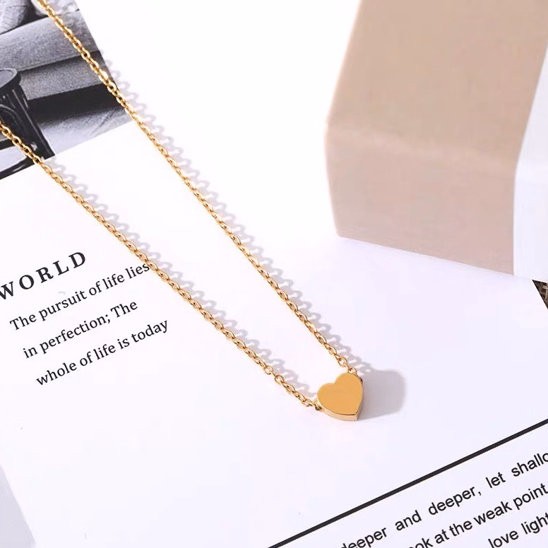 Dây Chuyền Tim Bạc Ta Và Bạc Ta Xi Vàng Có Thẻ Hóa Đơn - Thắng Giang - Ảnh 2