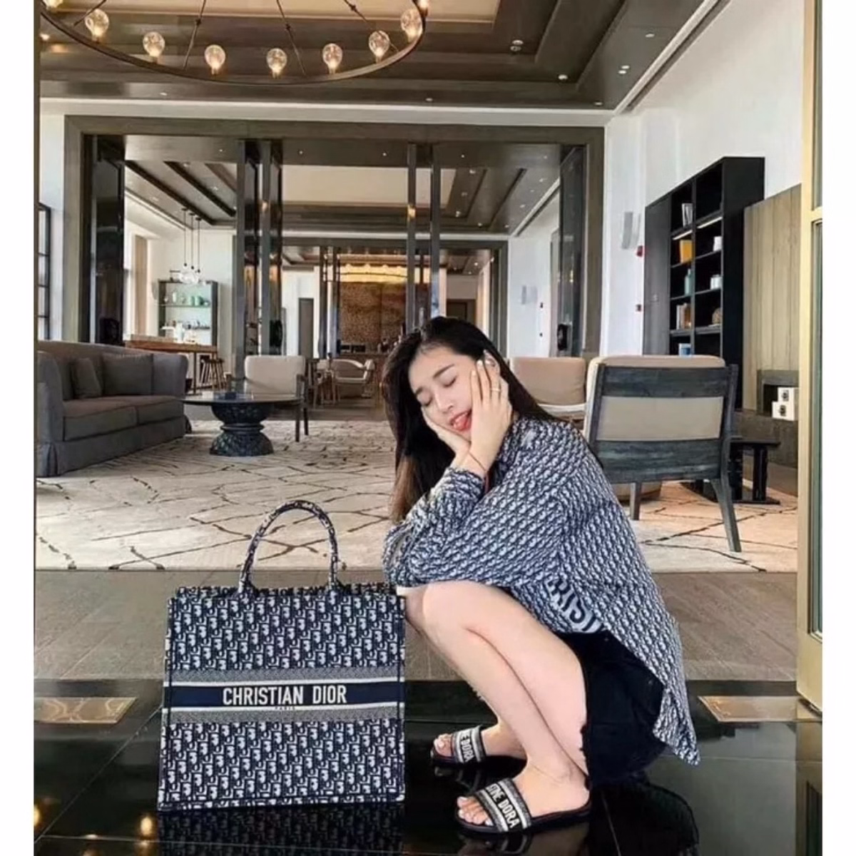 Túi Xách Nữ, Túi Tote Thổ Cẩm Di.Or Công Sở Đựng Vừa A4 Chất Đẹp Wh345 - Winnie House - Ảnh 11