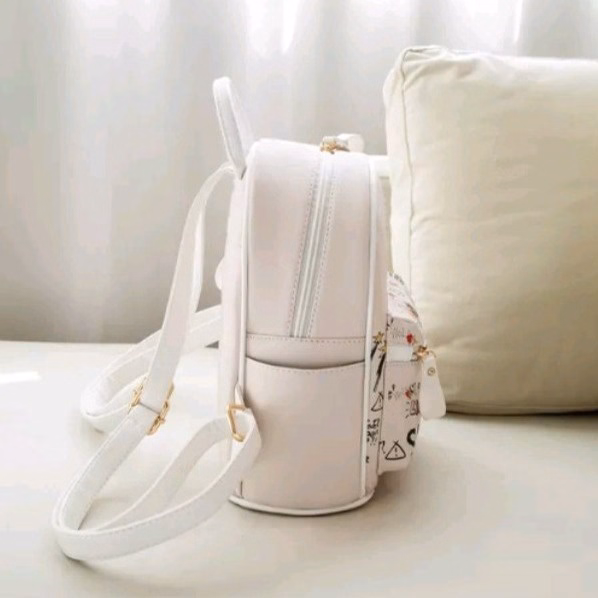 Balo Nữ Mini Đi Chơi Da Pu Họa Tiết Gấu Dễ Thương Hot Trend - Shop Mẹ Bống - Ảnh 6