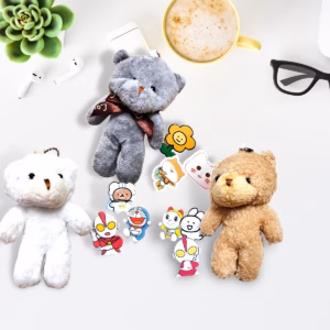 Móc Gấu Cài Balo - Chìa Khóa Dễ Thương - Shop Mẹ Bống