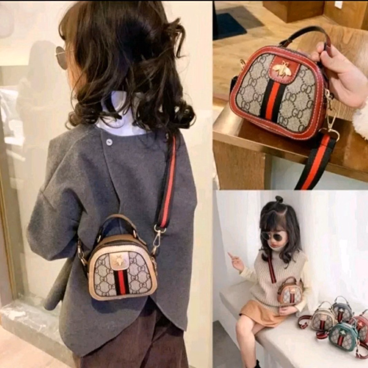 Túi Đeo Chéo Con Ong Cho Bé Cực Style - Shop Mẹ Bống - Ảnh 9