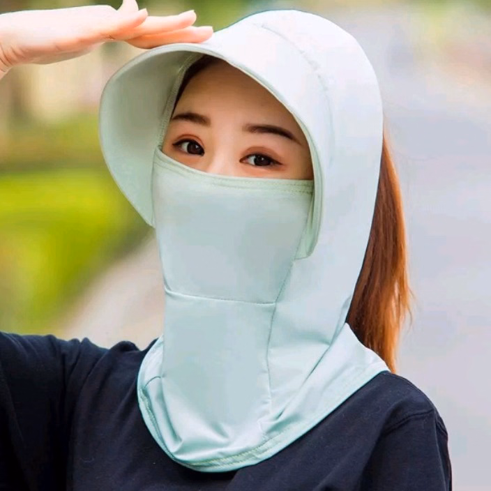 Mũ Chống Nắng Chống Bụi Bằng Lụa Lạnh Gọn Nhẹ Thoáng Khí Thời Trang Mới 2023 Cho Nữ - Shop Mẹ Bống - Ảnh 9