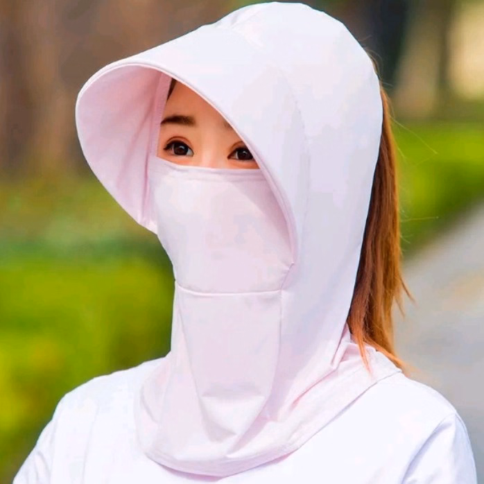 Mũ Chống Nắng Chống Bụi Bằng Lụa Lạnh Gọn Nhẹ Thoáng Khí Thời Trang Mới 2023 Cho Nữ - Shop Mẹ Bống - Ảnh 7