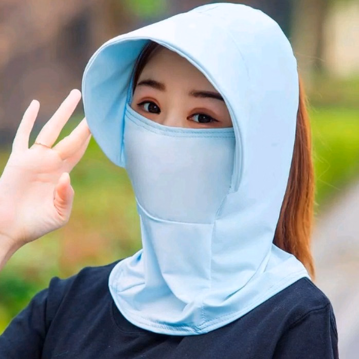 Mũ Chống Nắng Chống Bụi Bằng Lụa Lạnh Gọn Nhẹ Thoáng Khí Thời Trang Mới 2023 Cho Nữ - Shop Mẹ Bống - Ảnh 3