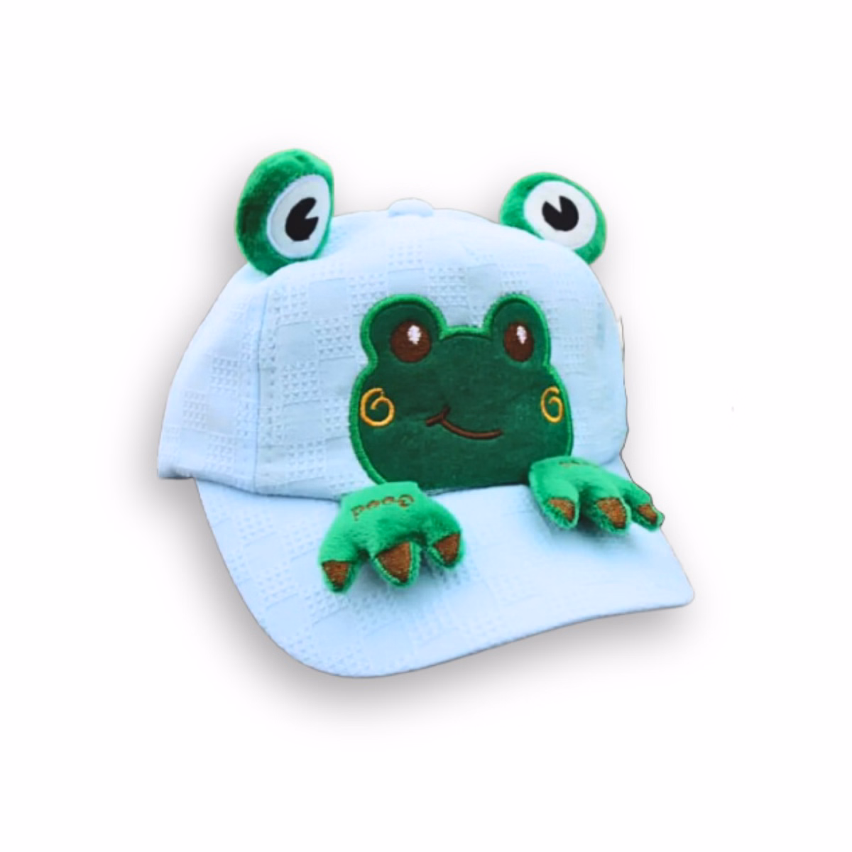 Mũ Lưỡi Trai, Nón Kết Trẻ Em Hình Ếch Kaki Xốp Thoáng Khí Cho Bé 1 Đến 6 Tuổi - Shop Mẹ Bống - Ảnh 4