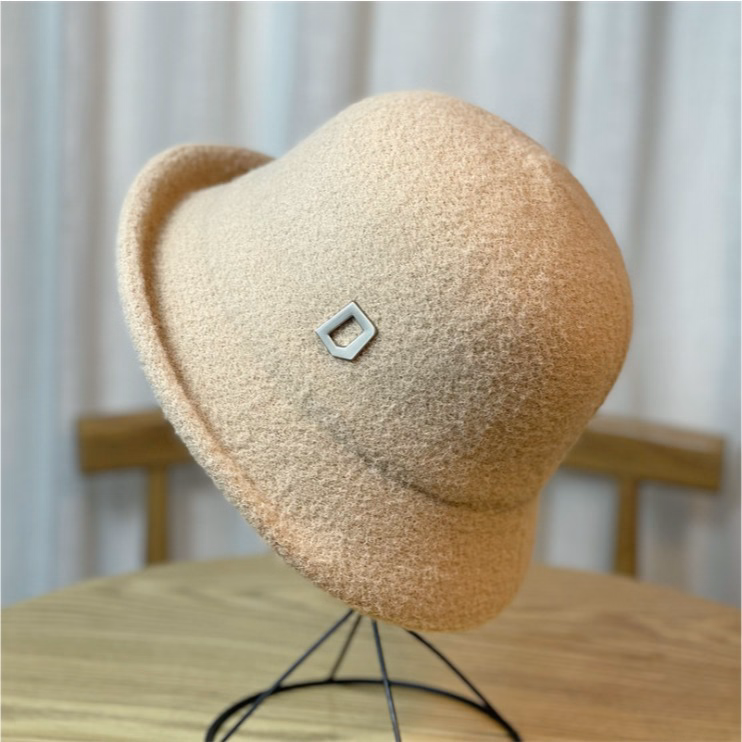 Mũ Bucket, Chất Dạ Chữ D Vành Cong Mềm Mại Hanh Lịch / Quảng Châu - Shop Mẹ Bống - Ảnh 8