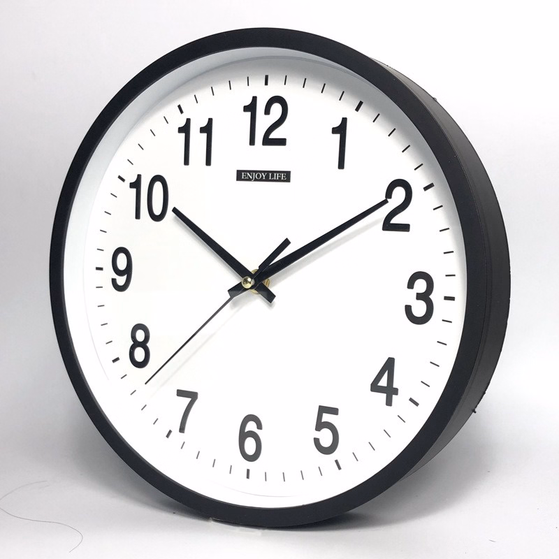 Đồng Hồ Treo Tường Tròn Kim Trôi Cao Cấp, Đồng Hồ Treo Tường Trang Trí Đường Kính 25Cm - Cheap&Good - Ảnh 2