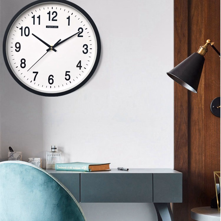 Đồng Hồ Treo Tường Tròn Kim Trôi Cao Cấp, Đồng Hồ Treo Tường Trang Trí Đường Kính 25Cm - Cheap&Good - Ảnh 7