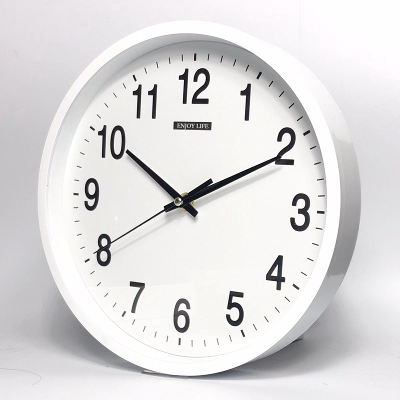 Đồng Hồ Treo Tường Tròn Kim Trôi Cao Cấp, Đồng Hồ Treo Tường Trang Trí Đường Kính 25Cm - Cheap&Good - Ảnh 6