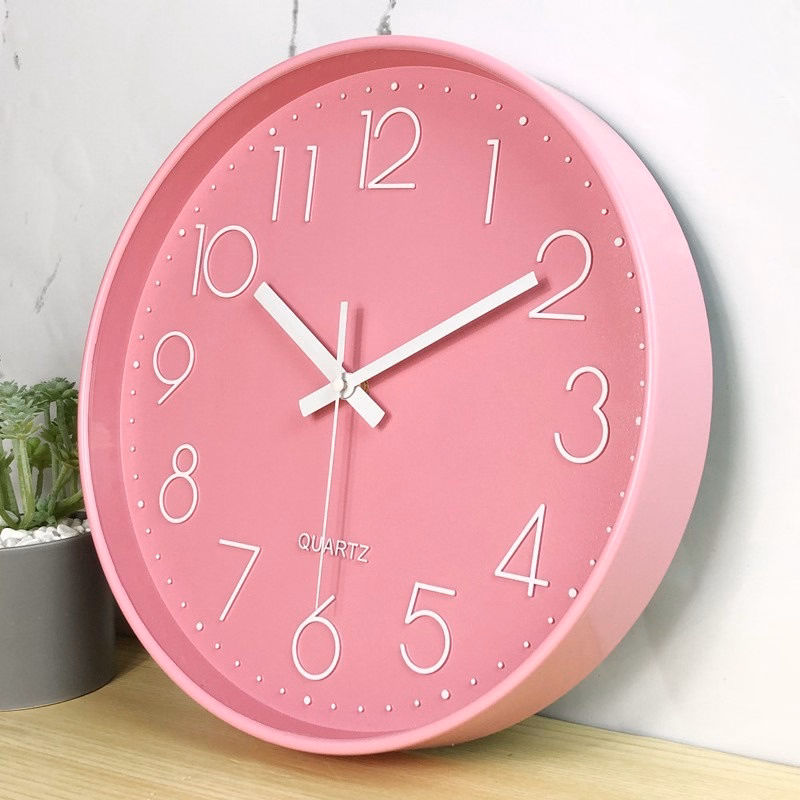 Đồng Hồ Treo Tường Kim Trôi Decor Trang Trí Nghệ Thuật Không Tiếng Động Phòng Khách Phòng Ngủ 30Cm - Cheap&Good - Ảnh 10