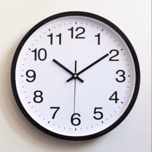 Đồng Hồ Treo Tường Kích Thước Lớn Đường Kính 30Cm, Đồng Hồ Treo Tường Trang Trí - Cheap&Good