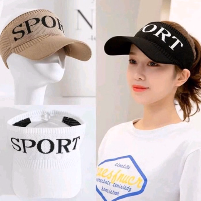 Mũ Lưỡi Trai Nửa Đầu Cá Tính Cho Bạn Nữ Sport - Shop Mẹ Bống - Ảnh 5