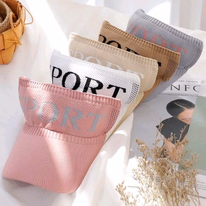 Mũ Lưỡi Trai Nửa Đầu Cá Tính Cho Bạn Nữ Sport - Shop Mẹ Bống - Ảnh 3