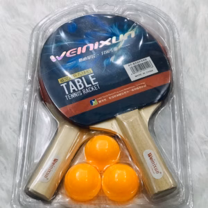Vợt Bóng Bàn Giành Cho Học Sinh, Bộ 2 Vợt Bóng Bàn Tặng 3 Quả Bóng Bàn - Cheap&Good