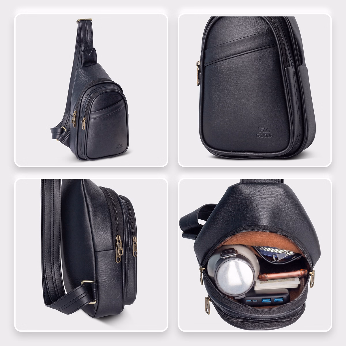 Túi Đeo Chéo Thời Trang Nam Nữa Fadoda Fdc5 Nhiều Màu - Ảnh 7