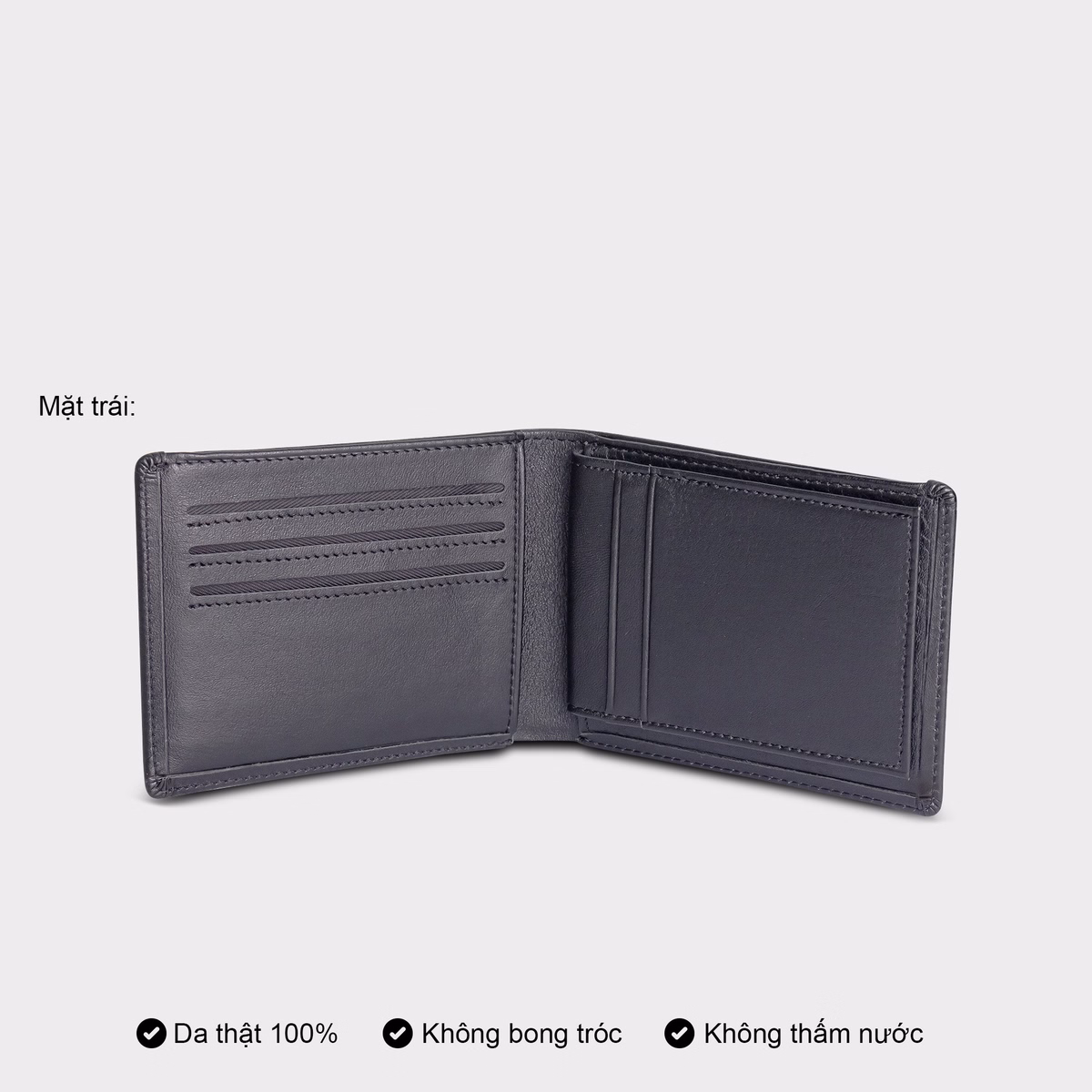 Ví Da Bò Mini Nhiều Ngăn Đựng Thẻ Fadoda Vn036 - Ảnh 3