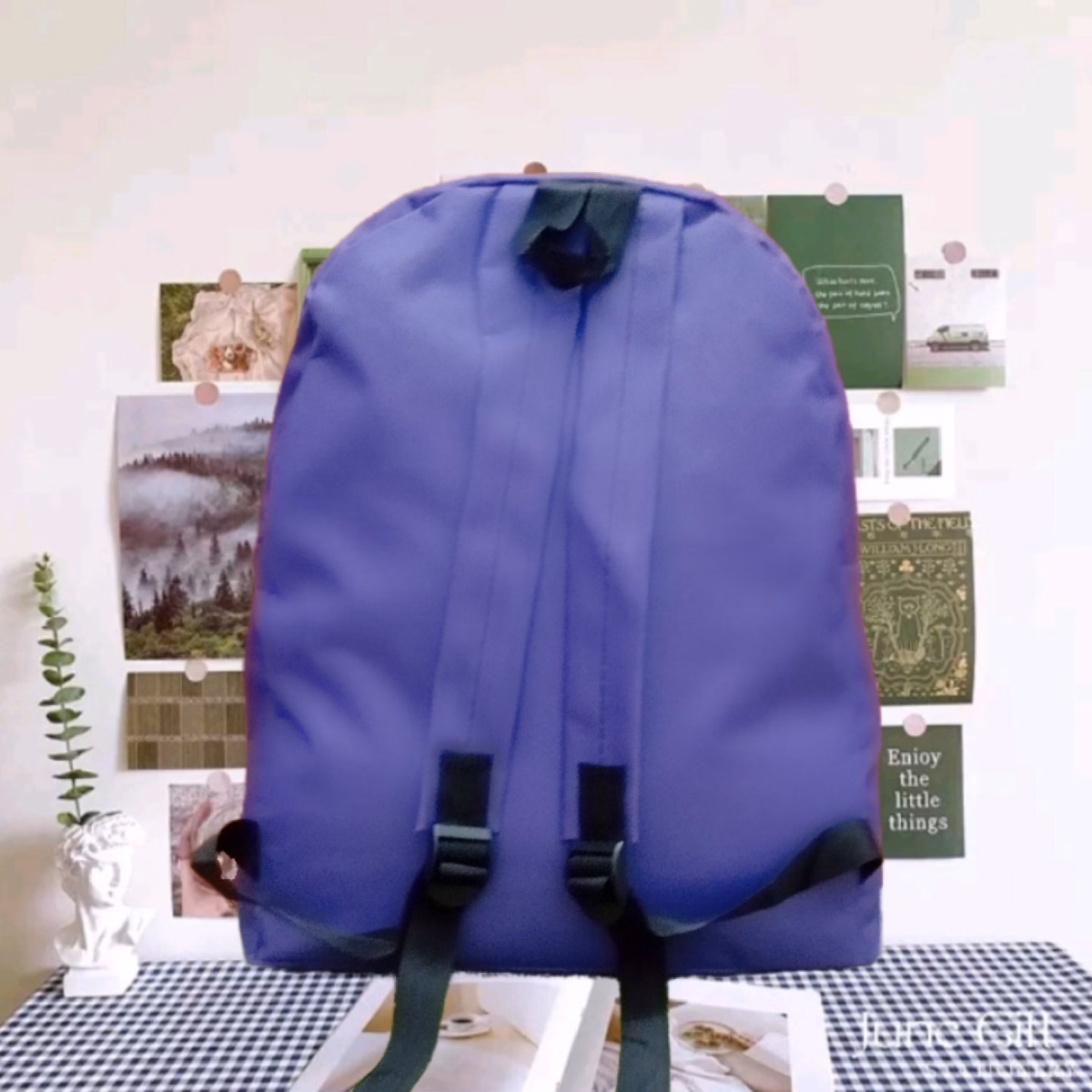 Balo Du Lịch Đi Học Thời Trang Nam Nữ Hàn Quốc - Shop Mẹ Bống - Ảnh 4