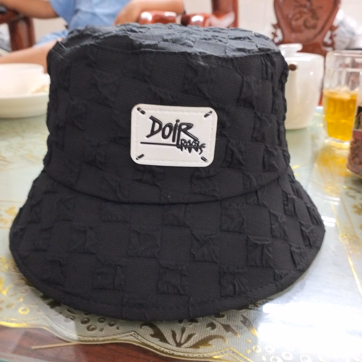 Mũ Bucket, Nón Tai Bèo Kaki Mềm Hoạ Tiết Logo Dior Paris - Shop Mẹ Bống - Ảnh 3