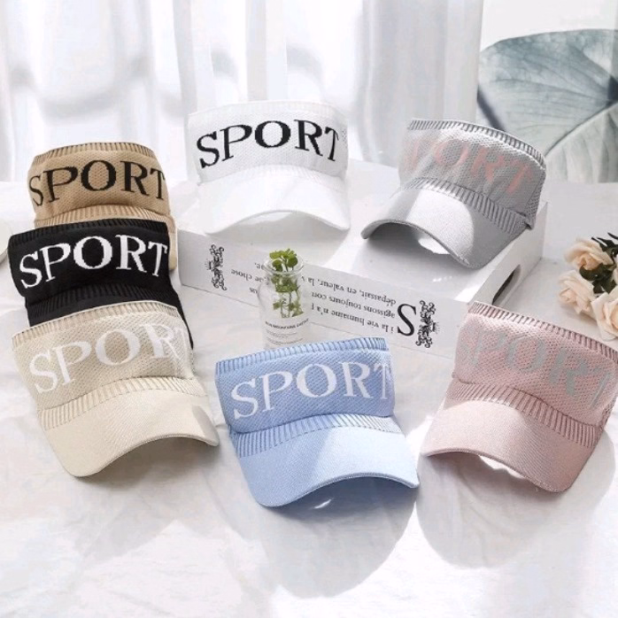 Mũ Lưỡi Trai Thể Thao, Nón Vành Rộng Nửa Đầu Cá Tính Sport - Shop Mẹ Bống - Ảnh 2