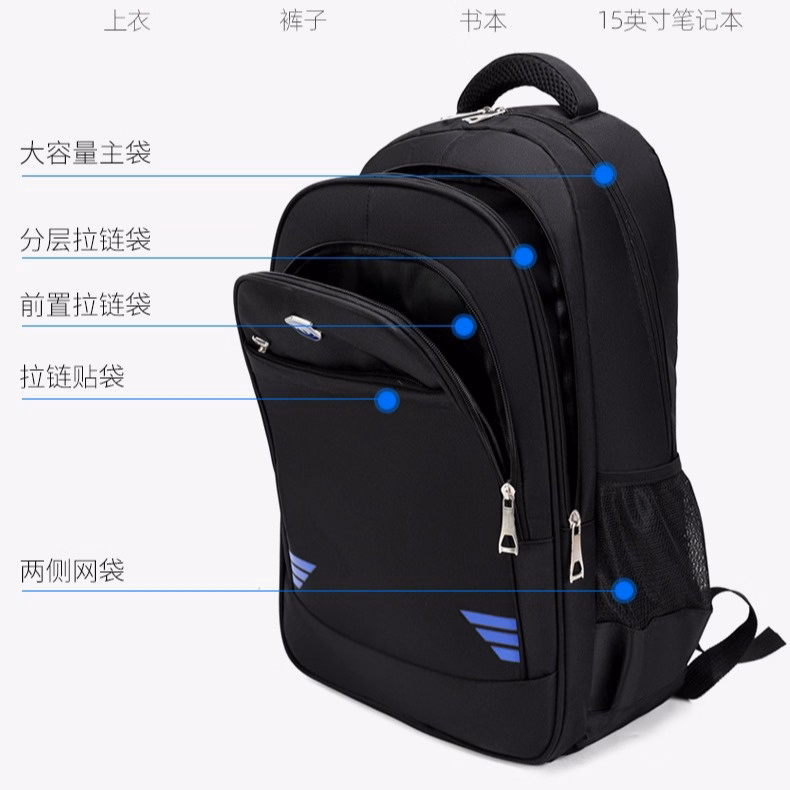 Balo Du Lịch Nam Bền Bỉ Dày Dặn Thời Trang Hàn Quốc Wh370 - Winnie House - Ảnh 16