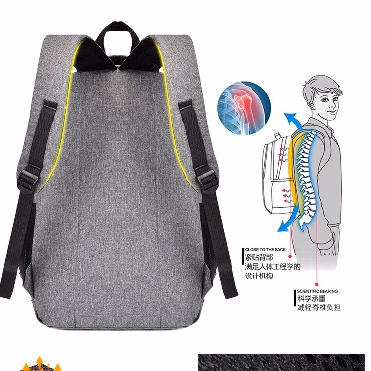 Balo Du Lịch, Đi Học, Đi Chơi Vải Oxford Chống Thấm Thời Trang Hàn Quốc Pp372 -Pipi Store - Ảnh 11