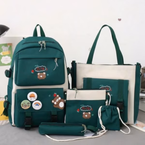 Set Balo 4 Món Gấu Cute Sa111 - Sam Store