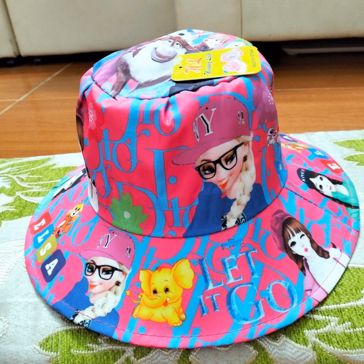 Nón Tai Bèo, Mũ Vành Tròn Elsa Cho Bé - Shop Mẹ Bống - Ảnh 4