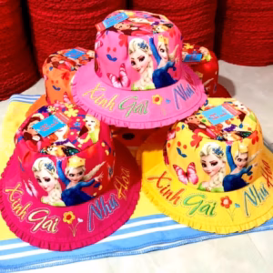 Nón Tai Bèo, Mũ Vành Tròn Xinh Gái Như Hoa Cho Bé - Shoip Mẹ Bống