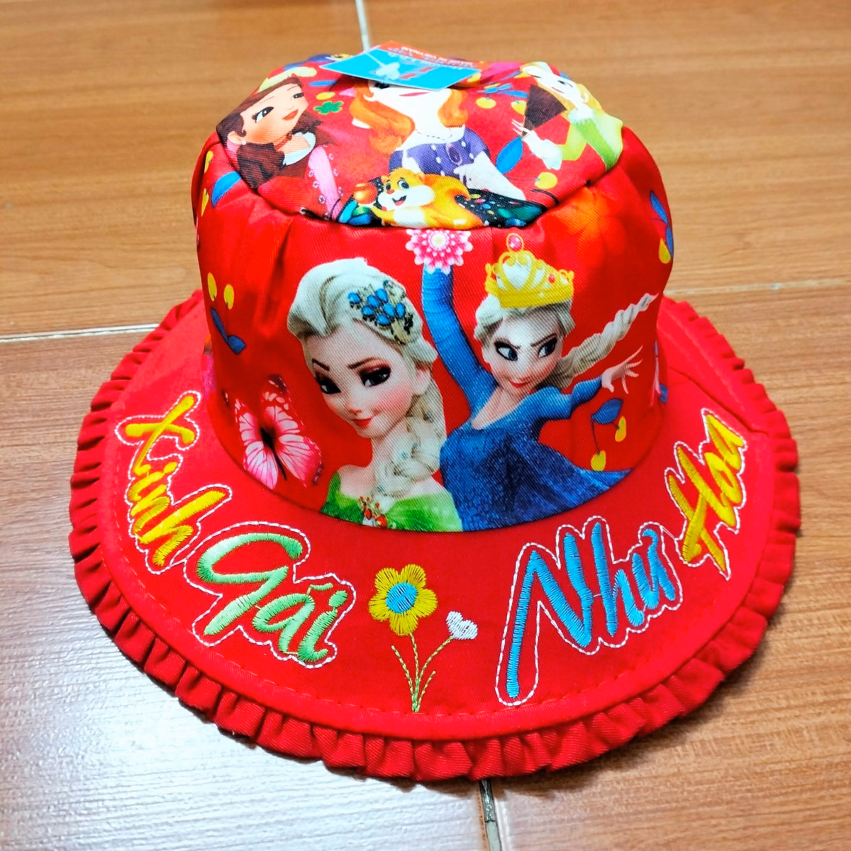 Nón Tai Bèo, Mũ Vành Tròn Xinh Gái Như Hoa Cho Bé - Shoip Mẹ Bống - Ảnh 2